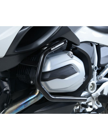 Protections latérales R&G RACING noir BMW R1200RT Protections latérales R&G RACING noir BMW R1200RT