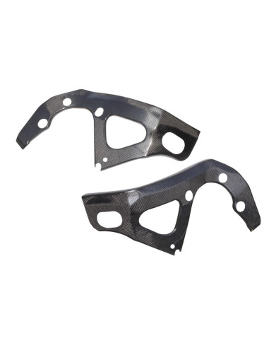 Protection de cadre LIGHTECH carbone brillant