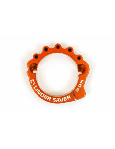 Protection sortie cylindre-échappement S3 orange KTM/Husqvarna 2