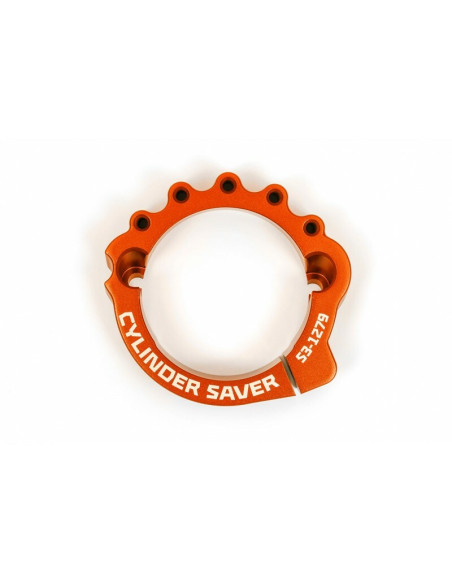 Protection sortie cylindre-échappement S3 orange KTM/Husqvarna