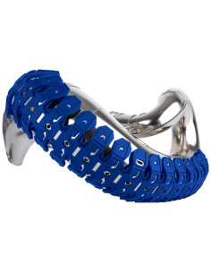 Protection d'echappement POLISPORT Armadillo bleu 2