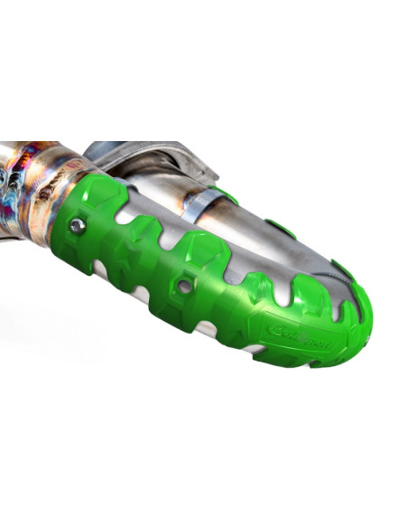 Protection d'échappement POLISPORT pièce de rechange attache métal