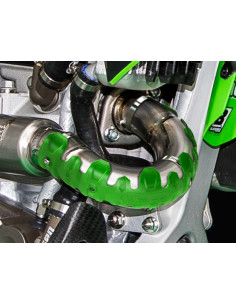 Protection d'échappement POLISPORT long nardo gris 2