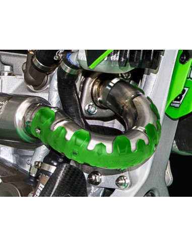 Protection d'échappement POLISPORT long noir