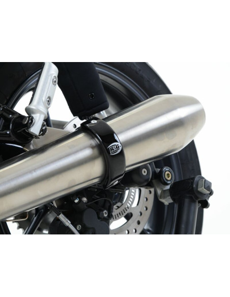 Protection de silencieux R&G RACING noir Triumph Street Twin