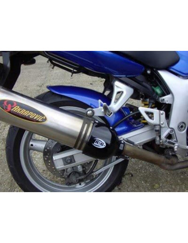 Protection de silencieux ovale droit R&G RACING noir