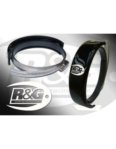 Protection de silencieux rond R&G RACING noir Ø140-165mm Protection de silencieux rond R&G RACING noir Ø140-165mm