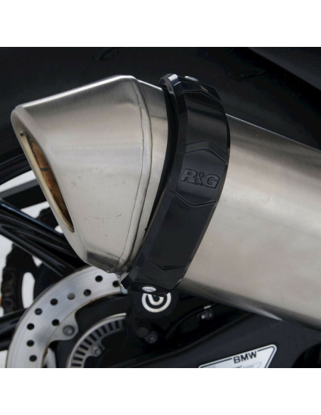 Protection de silencieux R&G RACING noir BMW S1000RR Protection de silencieux R&G RACING noir BMW S1000RR