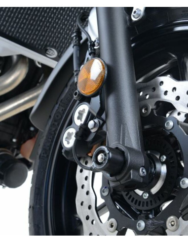 Protection de fourche R&G RACING noir Yamaha XSR700 Protection de fourche R&G RACING noir Yamaha XSR700
