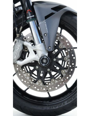 Protection de fourche R&G RACING noir MV Agusta Stradale 800 Protection de fourche R&G RACING noir MV Agusta Stradale 800