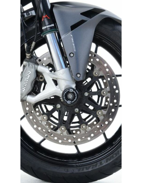 Protection de fourche R&G RACING noir MV Agusta Stradale 800 Protection de fourche R&G RACING noir MV Agusta Stradale 800