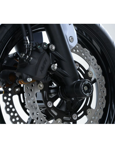 Protection de fourche R&G RACING noir Kawasaki Z650 Protection de fourche R&G RACING noir Kawasaki Z650