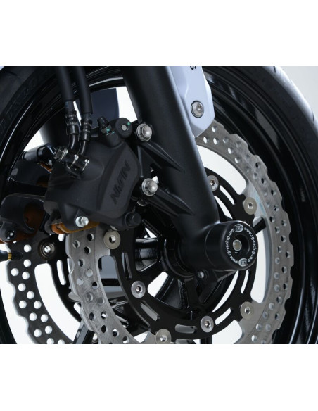 Protection de fourche R&G RACING noir Kawasaki Z650 Protection de fourche R&G RACING noir Kawasaki Z650