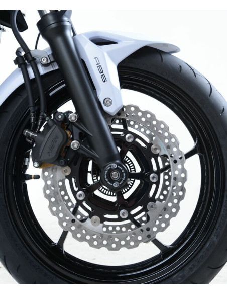 Protection de fourche R&G RACING noir Kawasaki Z650 Protection de fourche R&G RACING noir Kawasaki Z650