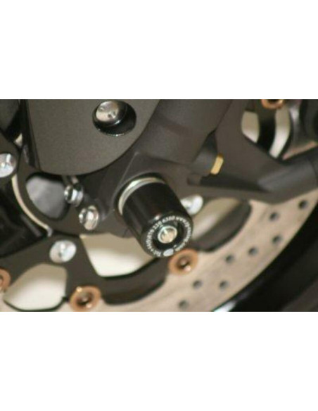 Protection de fourche R&G RACING noir Suzuki GSX1300/1340R Hayabusa/B-King Protection de fourche R&G RACING noir Suzuki GSX1300/1340R Hayabusa/B-King