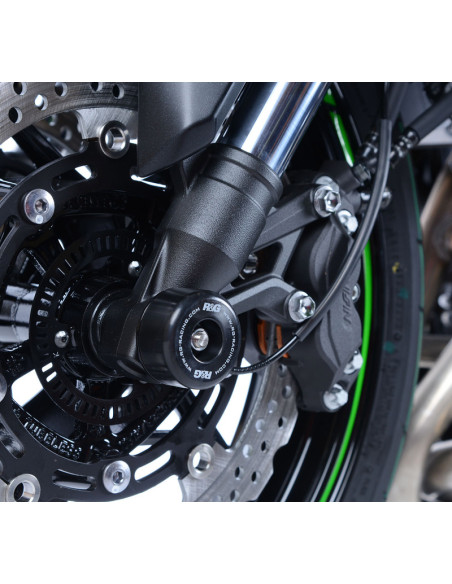 Protection de fourche R&G RACING noir Kawasaki Z900 Protection de fourche R&G RACING noir Kawasaki Z900