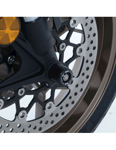 Protection de fouche R&G RACING noir Honda CB650R Protection de fouche R&G RACING noir Honda CB650R