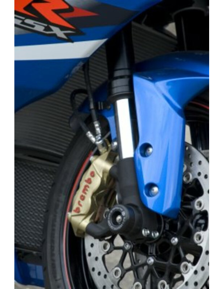 Protection de fourche R&G RACING noir Suzuki GSX-R1000/R