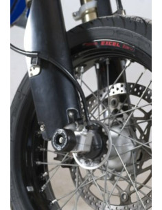 Protection de fourche R&G RACING noir Suzuki DR-Z400SM 2