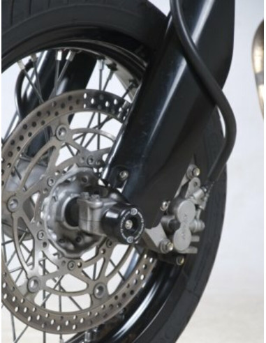 Protection de fourche R&G RACING noir Suzuki DR-Z400SM Protection de fourche R&G RACING noir Suzuki DR-Z400SM