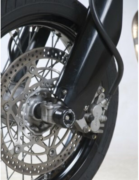 Protection de fourche R&G RACING noir Suzuki DR-Z400SM Protection de fourche R&G RACING noir Suzuki DR-Z400SM