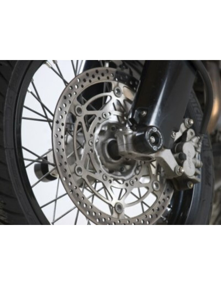 Protection de fourche R&G RACING noir Suzuki DR-Z400SM Protection de fourche R&G RACING noir Suzuki DR-Z400SM