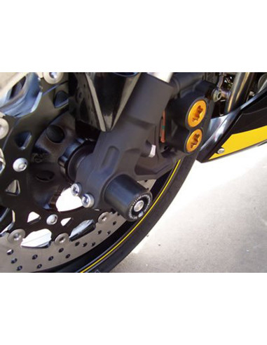 Protection de fourche R&G RACING noir Yamaha YZF-R1/R6 / T-Max 530 Protection de fourche R&G RACING noir Yamaha YZF-R1/R6 / T-Max 530