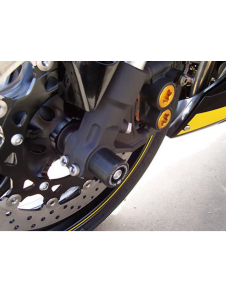 Protection de fourche R&G RACING noir Yamaha YZF-R1/R6 / T-Max 530 Protection de fourche R&G RACING noir Yamaha YZF-R1/R6 / T-Max 530
