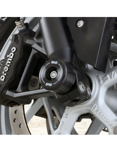 Protection de fourche R&G RACING noir BMW F900 R/XR Protection de fourche R&G RACING noir BMW F900 R/XR