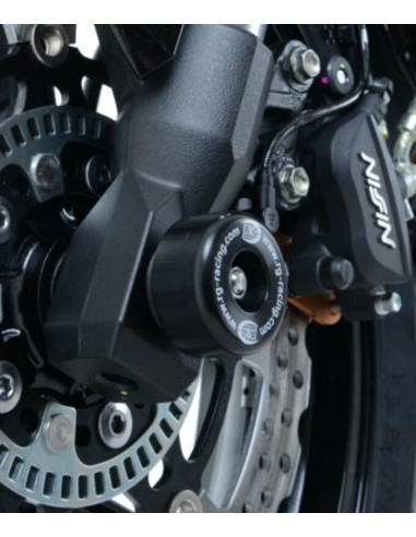 Protection de fourche noire R&G RACING Kawasaki KLE 650 VERSYS