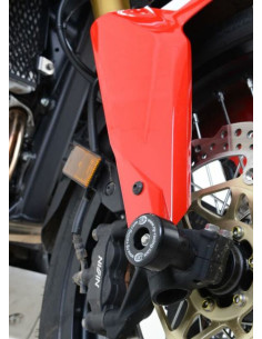 Protection de fourche R&G RACING noir Honda CRF1000L Africa Twin