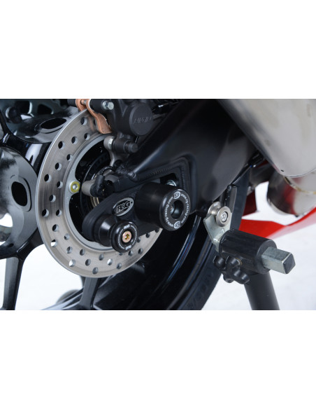 Protection de bras oscillant R&G RACING noir Honda CBR1000RR