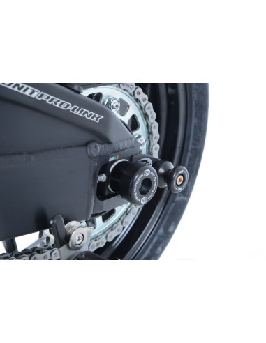 Protection de bras oscillant R&G RACING noir Honda CBR1000RR