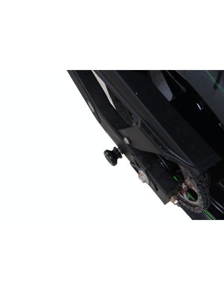 Pions de bras oscillant R&G RACING noir Kawasaki Ninja 400