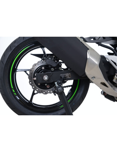 Pions de bras oscillant R&G RACING noir Kawasaki Ninja 400