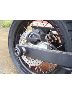 Protection de bras oscillant R&G RACING noir Yamaha 2