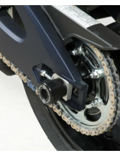 Protection de bras oscillant R&G RACING noir Suzuki GSX-R600/750/1000 2
