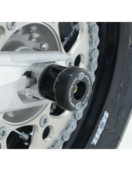 Protection de bras oscillant R&G RACING noir Moto Morini/Husqvarna Protection de bras oscillant R&G RACING noir Moto Morini/Husqvarna