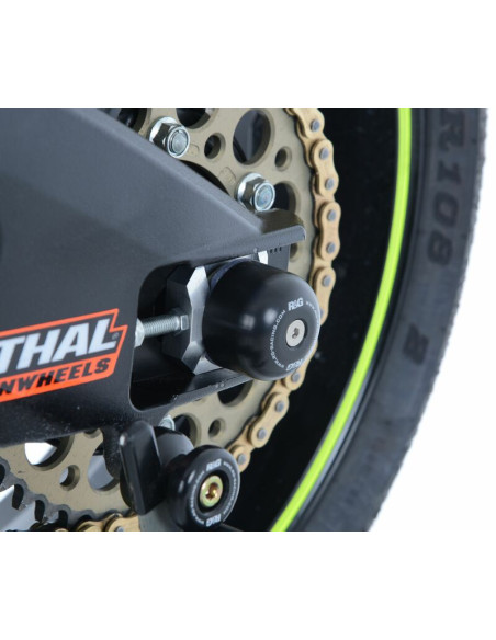 Protection de bras oscillant R&G RACING noir Suzuki GSX-R1000 Protection de bras oscillant R&G RACING noir Suzuki GSX-R1000