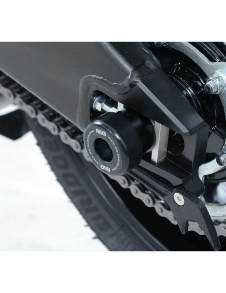 Protection de bras oscillant R&G RACING noir Yamaha YZF-R6/R1M Protection de bras oscillant R&G RACING noir Yamaha YZF-R6/R1M