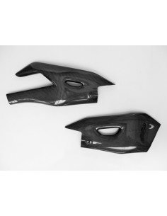 Carter de bras oscillant LIGHTECH carbone brillant 2