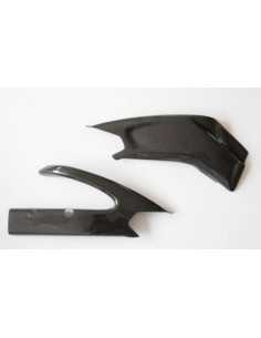 Carter de bras oscillant LIGHTECH carbone brillant 2