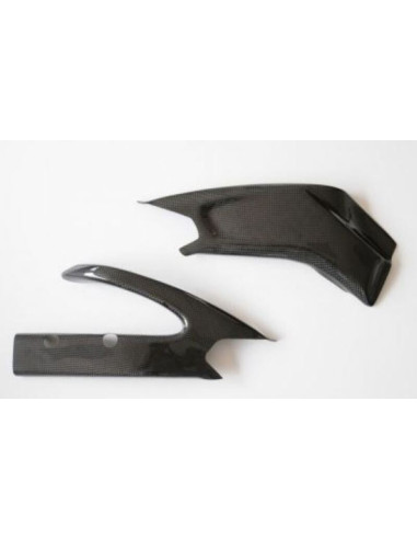 Carter de bras oscillant LIGHTECH carbone brillant