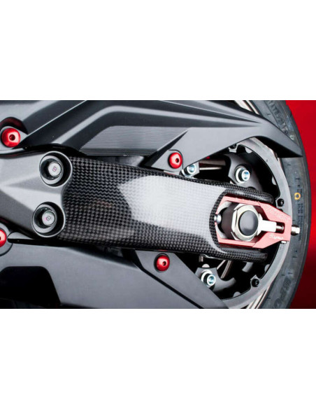 Protection de bras oscillant LIGHTECH carbone brillant