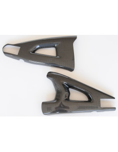 Carter de bras oscillant LIGHTECH carbone brillant