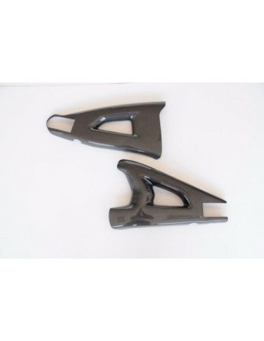 Carter de bras oscillant LIGHTECH carbone brillant