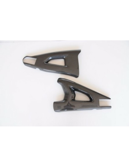 Carter de bras oscillant LIGHTECH carbone brillant