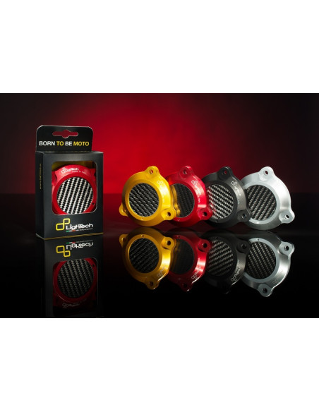 Protection de bras oscillant LIGHTECH rouge Yamaha T-Max 530