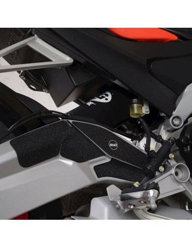 Adhésif anti-frottement R&G RACING 3 pièces - noir Aprilia