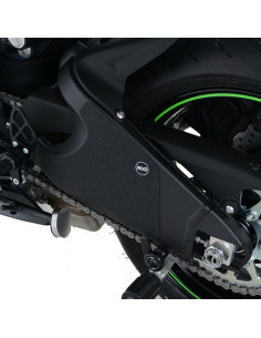 Kit protection de bras oscillant R&G RACING noir (2 pièces) Kawasaki Ninja ZX-6R